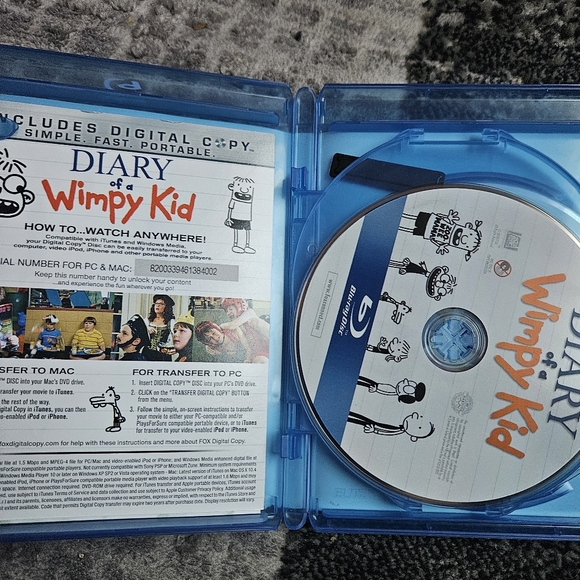 Diary of a Wimpy Kid Blu-Ray ONLY $8/Each OR $6ea/4 or more Blu-Ray's - Picture 6 of 9